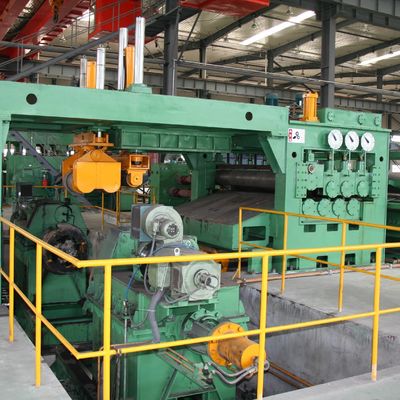 3-12mmx2000mmx35tonx40/20m/min Μηχανή κούρεμας χαλυβουργικών κυλίνδρων για γραμμή διασταύρωσης