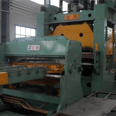 3-12mmx2000mmx35tonx40/20m/min Μηχανή κούρεμας χαλυβουργικών κυλίνδρων για γραμμή διασταύρωσης