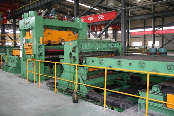 3-12mmx2000mmx35tonx40/20m/min Μηχανή κούρεμας χαλυβουργικών κυλίνδρων για γραμμή διασταύρωσης