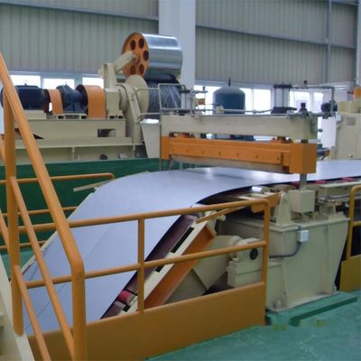3-12mmx2000mmx35tonx40/20m/min Μηχανή κούρεμας χαλυβουργικών κυλίνδρων για γραμμή διασταύρωσης