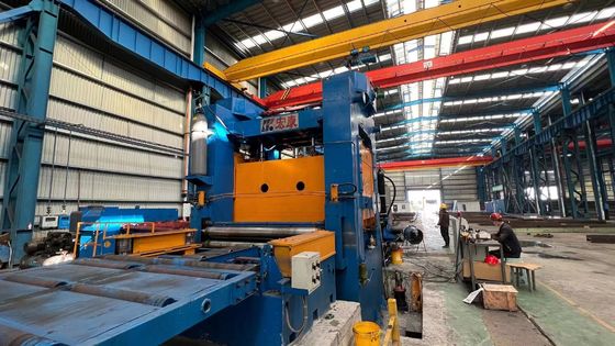 Γραμμή ισοπέδωσης και διασταύρωσης για θερμά κυλούμενα τυλιγμένα σίδερα 10-25 mm πάχος υλικού