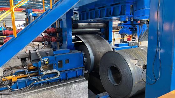Γραμμή ισοπέδωσης και διασταύρωσης για θερμά κυλούμενα τυλιγμένα σίδερα 10-25 mm πάχος υλικού