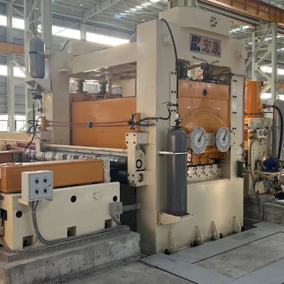 Ατσαλένιο Coil Uncoiler και κόψτε στο μήκος γραμμή υψηλή παραγωγικότητα Custom χρώμα