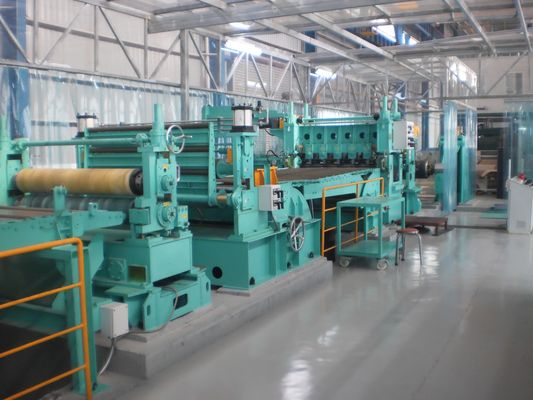 5000 mm πλάτος κοπής ατσάλινου κυλίνδρου κοπής γραμμής ξετυλίγματος ισοπέδωσης μηχανή κοπής