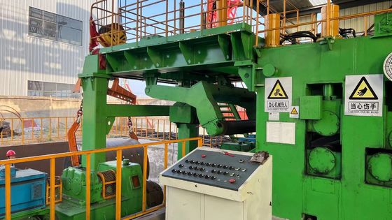 Ελεγχόμενο από PLC αποσυσκευαστή ατσάλινου τύπου και κόψιμο σε μήκος υψηλή παραγωγικότητα