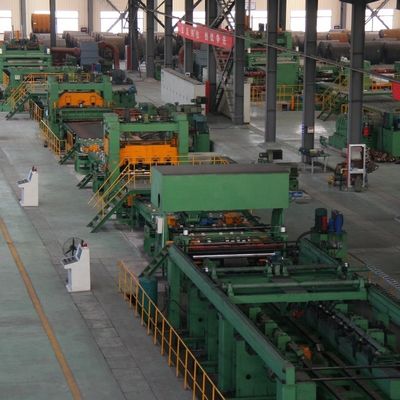 Ελεγχόμενο από PLC αυτόματο μηχάνημα κοπής ατσάλινου κυλίνδρου