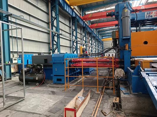 Μηχανή κοπής κυλίνδρων από χάλυβα 25 mm για τη διαδικασία κοπής και ευθυγράμμισης κυλίνδρων ακριβείας