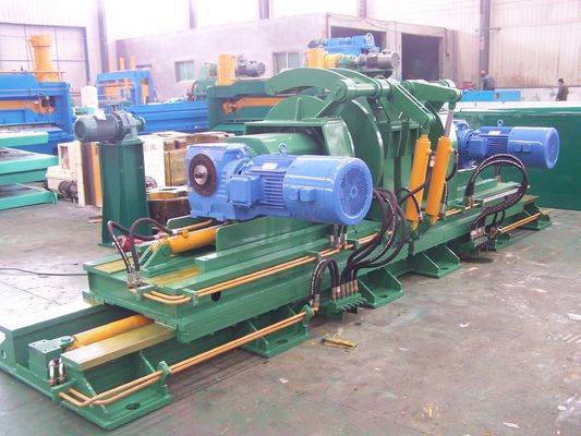 Ατσάλινο κύλινδρο Uncoiling ισοπέδωση Shearing Stacking Line με υψηλή παραγωγικότητα