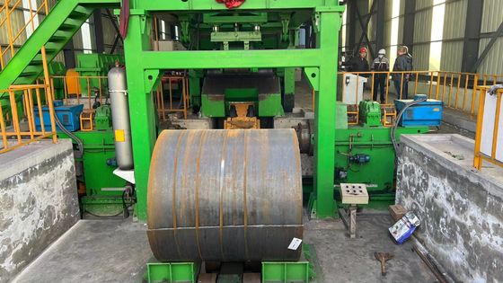 380V γραμμή παραγωγής αποσύλιξης και ισοπέδωσης φύλλου μετάλλου για το βάρος 35T