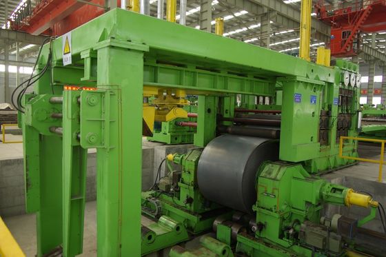 12000 mm πλάτος κοπής ατσάλινης τροχιάς Uncoiling ισοπέδωση κινητή γραμμή παραγωγής δέρματος